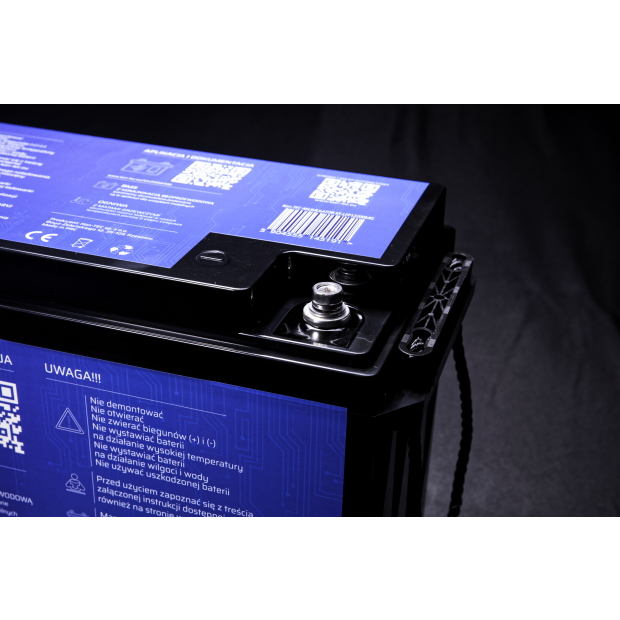 Akumulator LiFePO4 12V (12,8V) 200Ah Kon-TEC Maty grzewcze komunikacja bezprzewodowa 12000 cykli