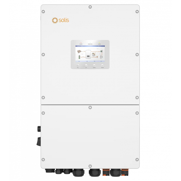 Solis S6 10 kW 3 fazowy falownik hybrydowy, 4×MPPT DC, dla magazynu energii wysokonapięciowego – S6-EH3P10K-H-EU Kon-TEC