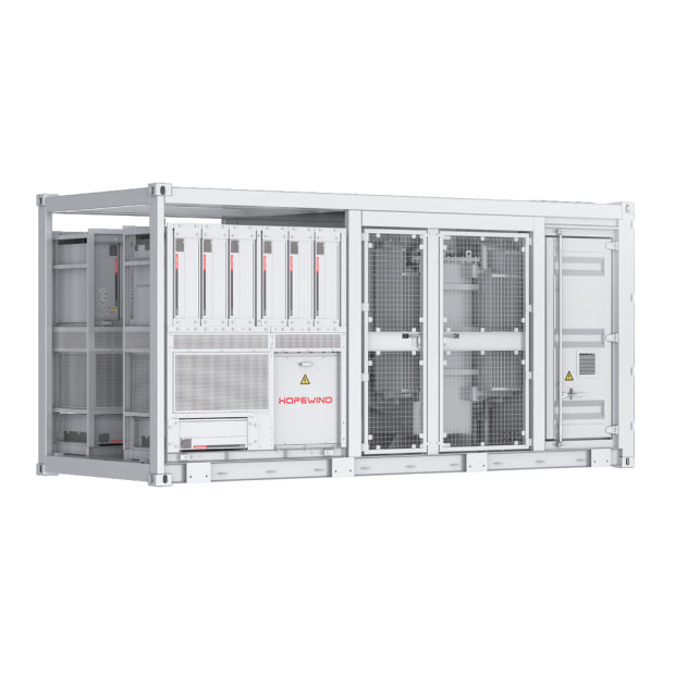 3 MW Stacja SKID HOPEWIND z falownikami łańcuchowymi / stringowymi HOPEWIND HPPS 3000B Kon-TEC
